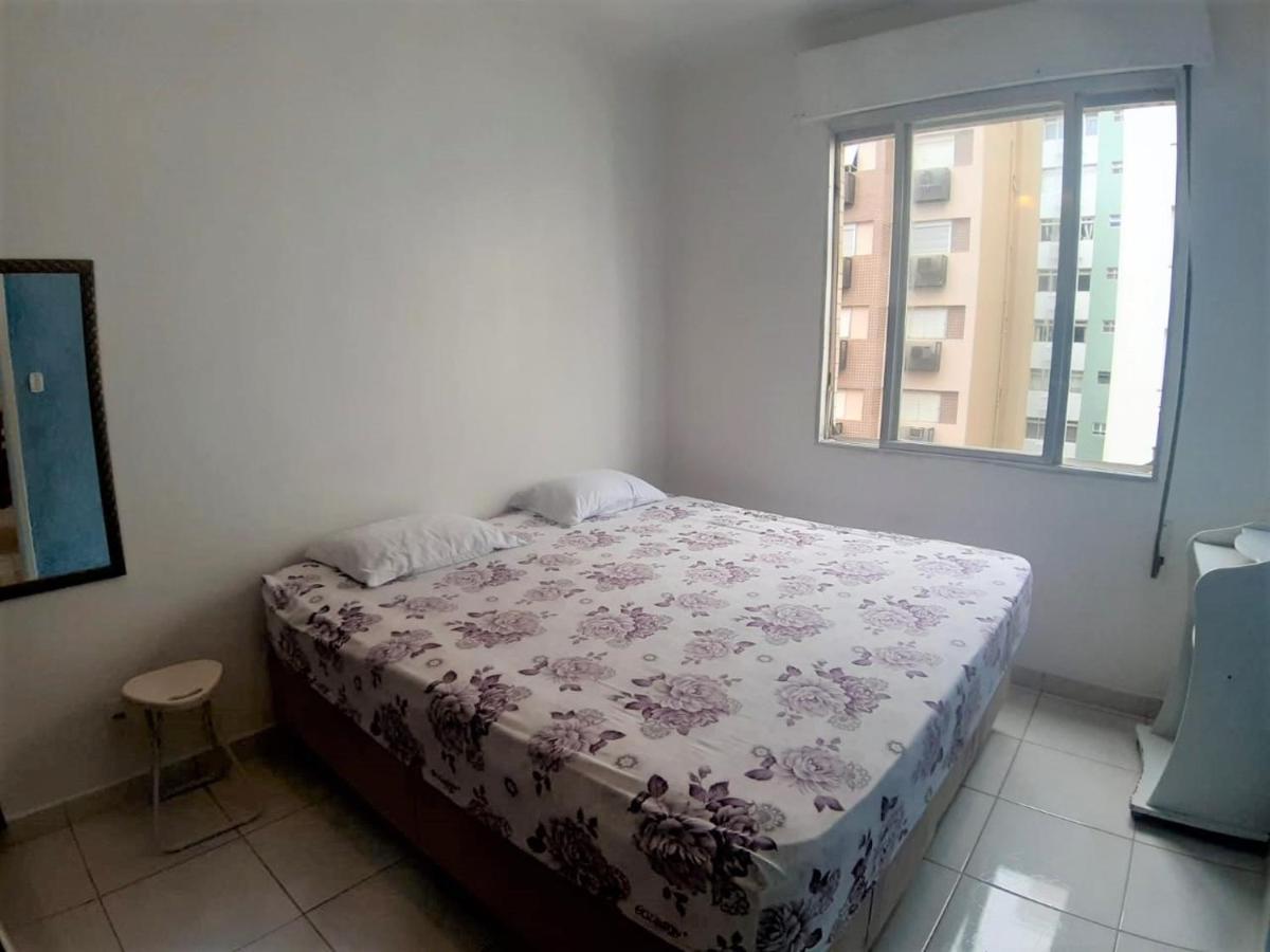 Apartamento De Frente Para Praia Com Wi-Fi Santos  Bagian luar foto