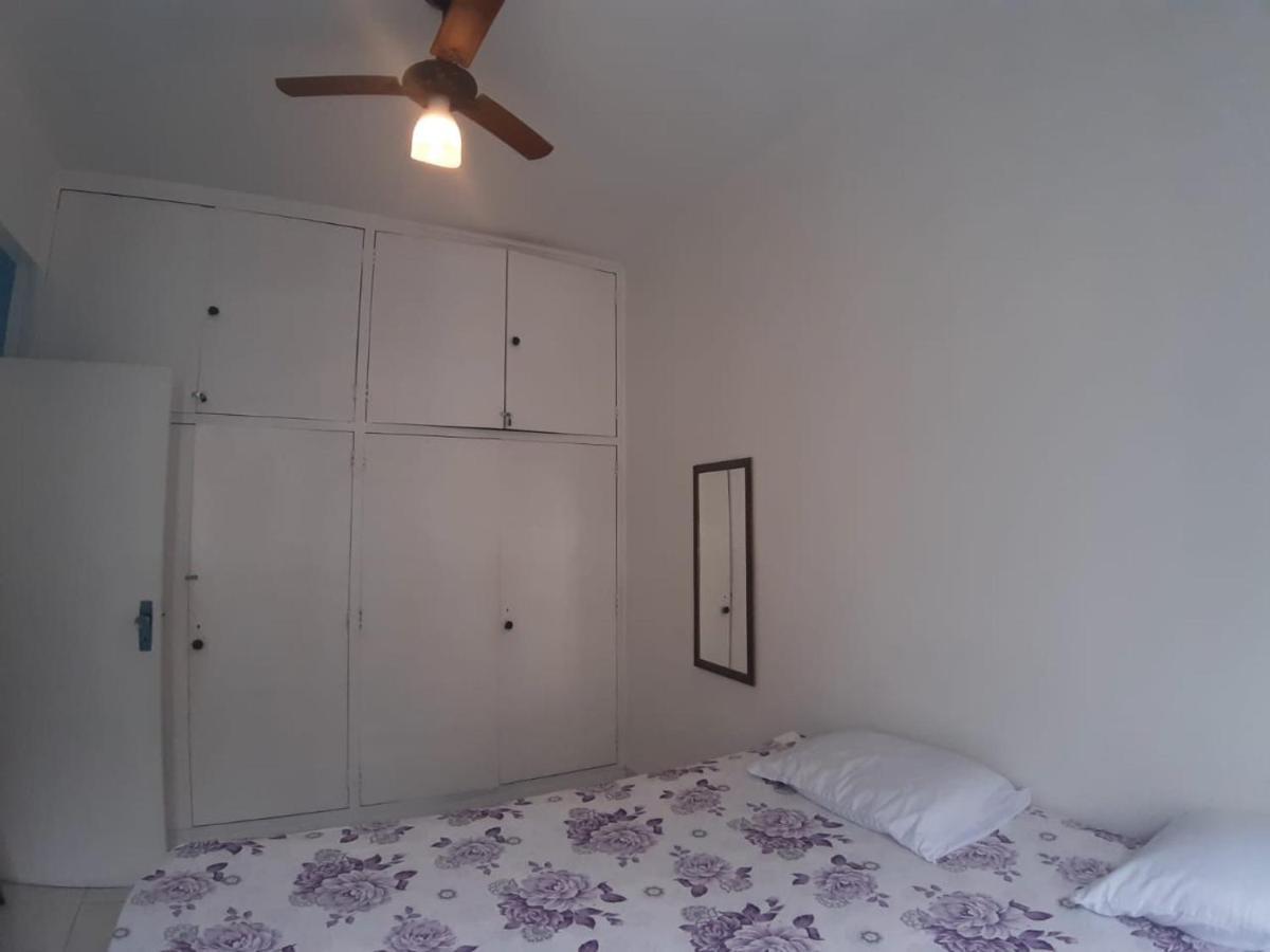 Apartamento De Frente Para Praia Com Wi-Fi Santos  Bagian luar foto